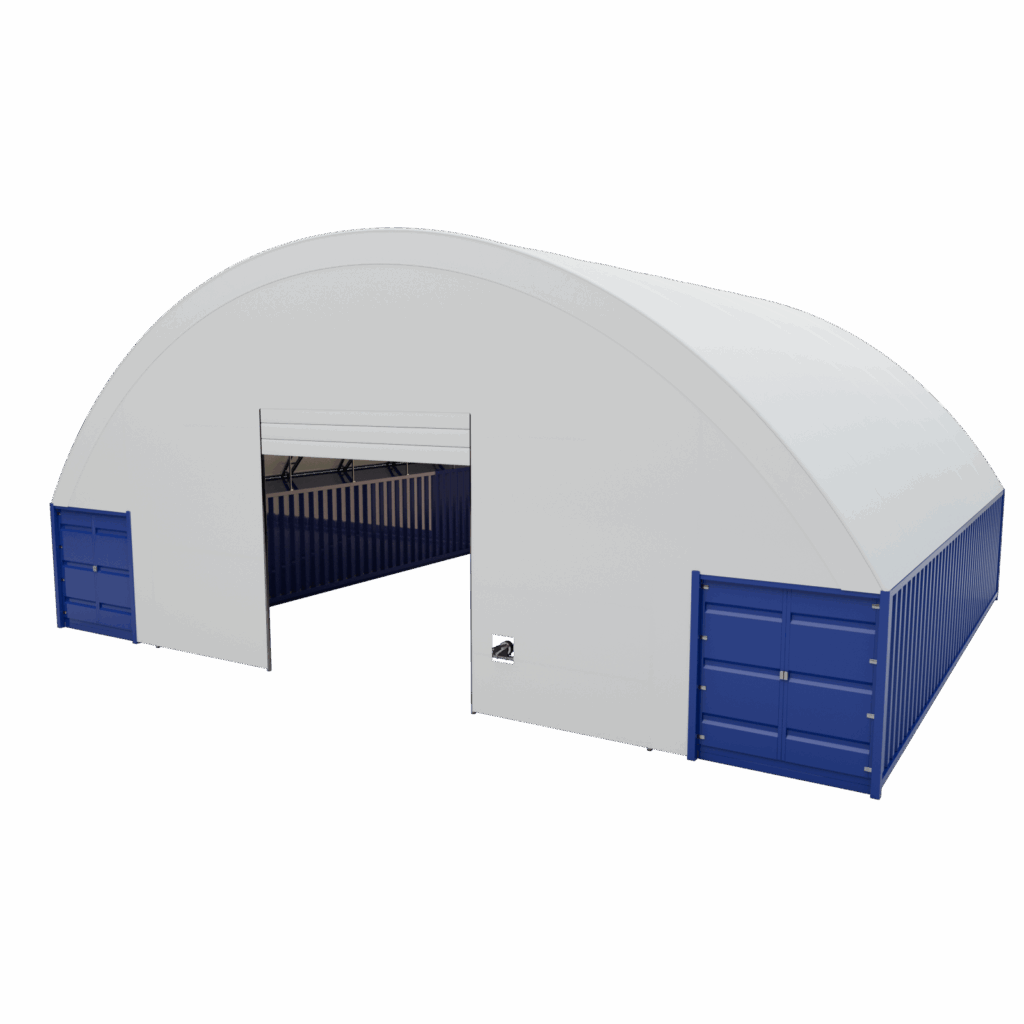 Prístrešok na lodné kontajnery 15