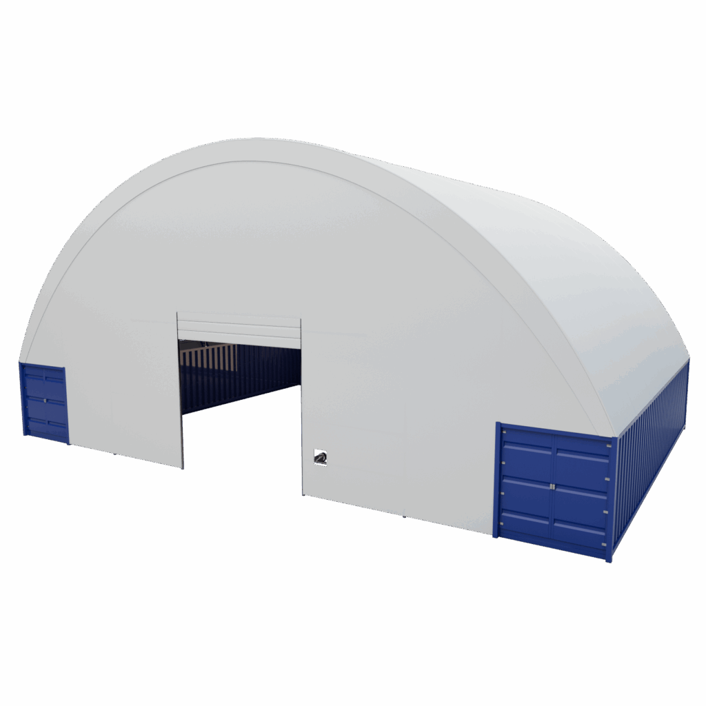 Prístrešok na lodné kontajnery 21