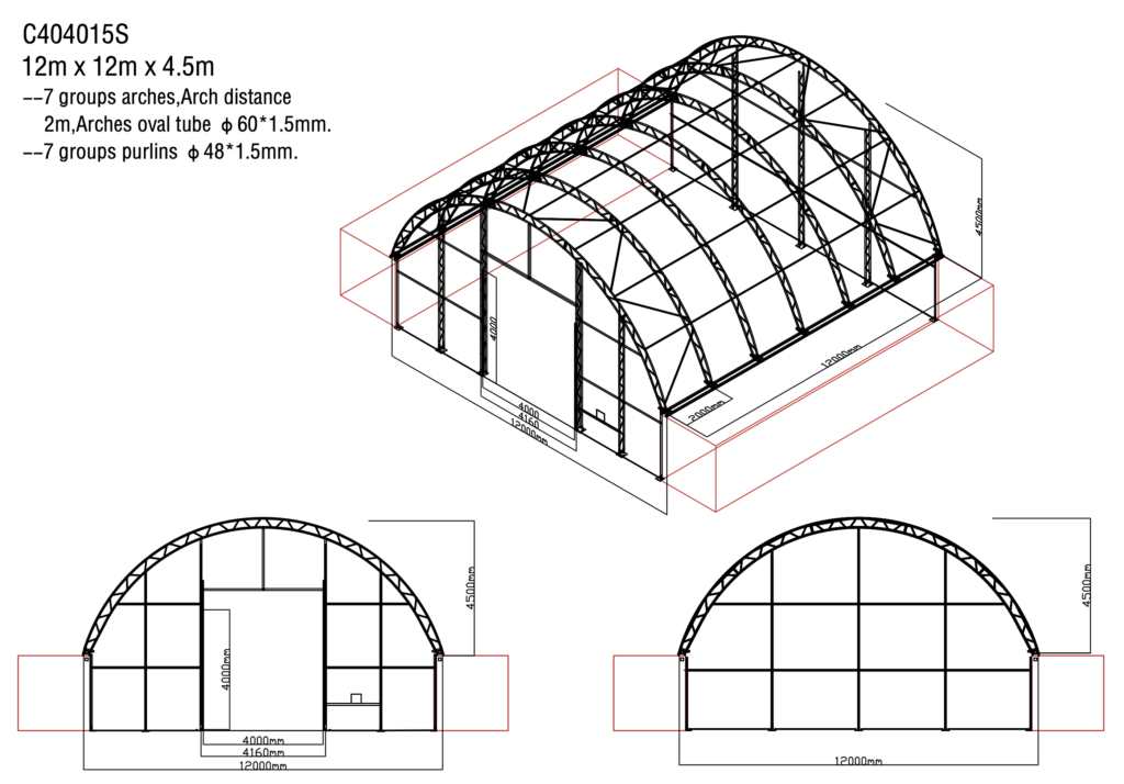 Prístrešok na lodné kontajnery 11